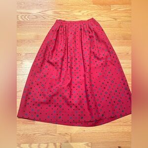 Vintage pleaded skirt with pockets - Size XS/S